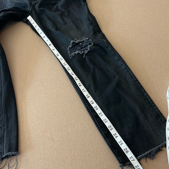 AG-ED Adriano Goldschmied The Isabelle X High Rise Straight Crop Jean - Size 30 - Picture 15 of 15